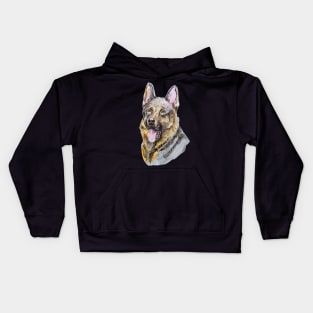 German shepherd Kids Hoodie